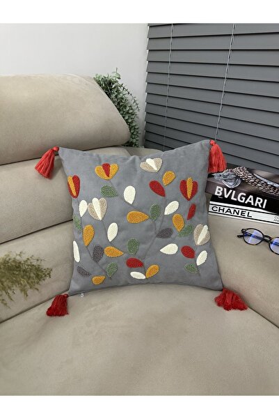 en gözde home غطاء كيرلينت مطرز باللؤلؤ