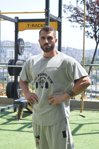 GRANDE SPORTS تي شيرت رياضي من Full Power Gym للياقة البدنية