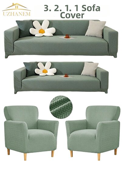 uzhanem Κάλυμμα καναπέ Lycra - 3 2 1 1 Model Home Textile Product