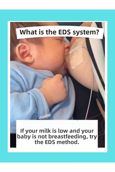 Bıçakçılar نظام دعم الرضاعة الطبيعية رقم: 8، مسبار التغذية الأزرق، شريط التثب...