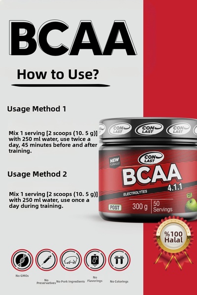 Conlast Bcaa 120g Green Apple