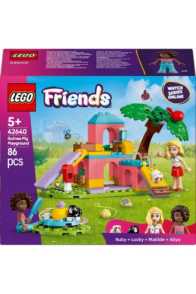 LEGO ® مجموعة بناء ألعاب تمثيلية Friends Guinea Pig Playground - 42640