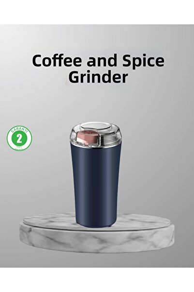 Epilons Electric Coffee and Spice Grinder - Powerful Motor, Stainless Steel B...