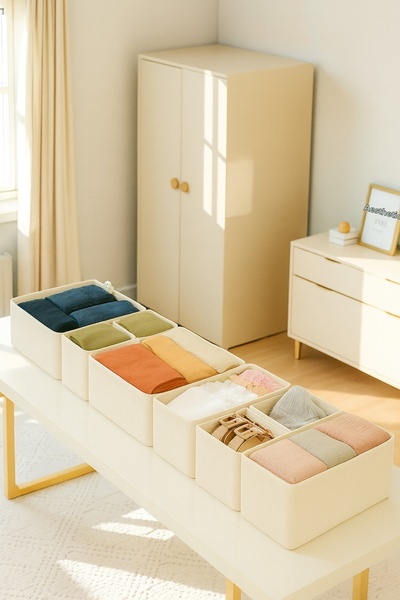 PH Prendi Home مجموعة من 8 أدراج لتنظيم أدراج كريم