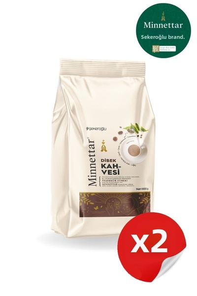 Şekeroğlu مسحوق قهوة ديبك 2x1000 جرام