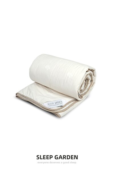 Sleep Garden Pilotă din lână Vera Natural Wool, pentru o persoană, 155x215, c...