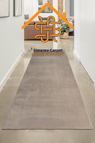 SİMEREV HALI HOME CONSEPT Post Plush Non-Slip Flooring Machine Washable Soft ...