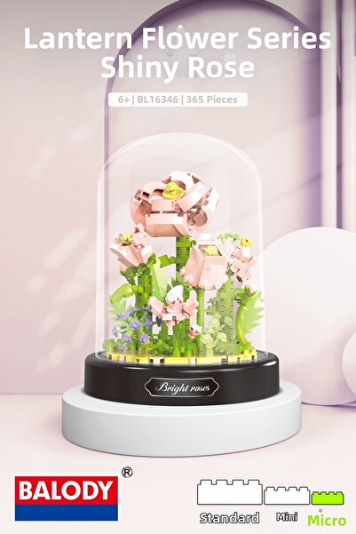 scntoys مجموعة صنع الزهور اللامعة من سلسلة فانوسو، مجموعة صنع الزهور الخاصة م...