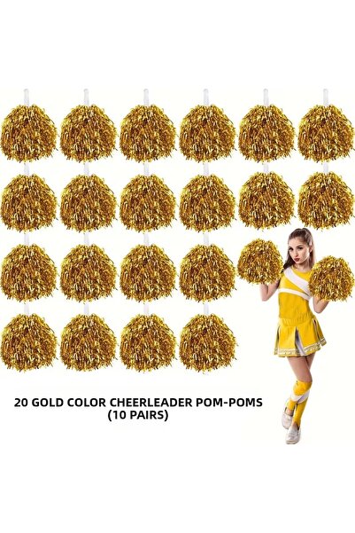 Twin Store 10 أزواج (20 قطعة) باللون الذهبي 23 أبريل 19 مايو 29 أكتوبر كرات ز...