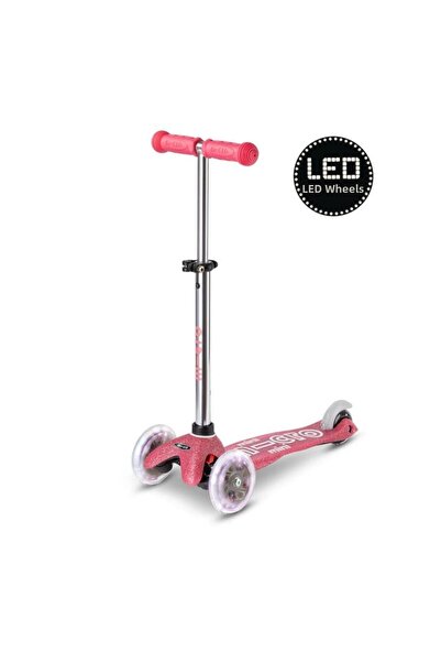 Micro Scooter سكوتر صغير LED وردي اللون - MMD208