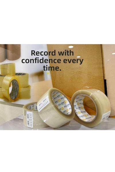 Allam Ταινία κολλητική 100 μέτρα 6 τεμάχια (κατάλληλη για ταινίασμα σακουλών)...