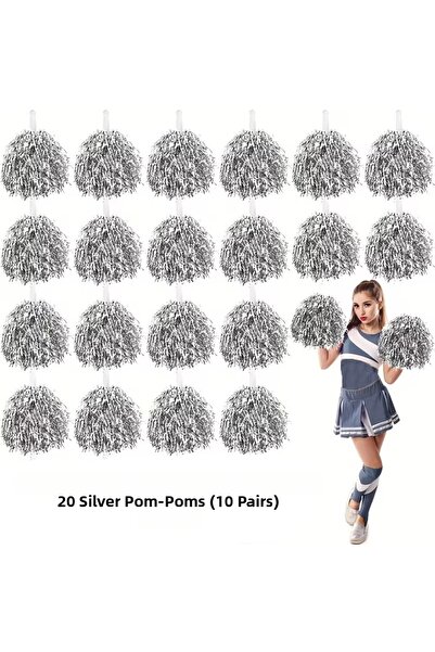 Twin Store 10 Pairs (20 Pieces) Silver Color April 23 May 19 October 29 Schoo...