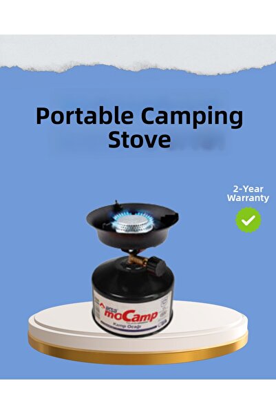 Mestore Compact and Lightweight Camping Stove Set with Gas Cylinder