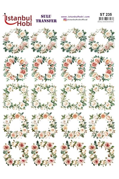 İstanbul Hobi Water Transfer Paper 25X35Cm St-235