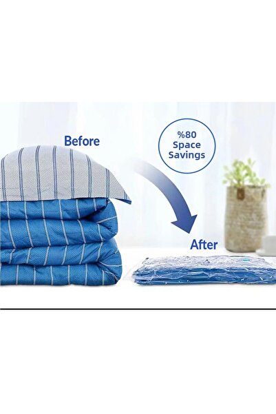 artıbir bodrum طقم أكياس تفريغ الهواء مكون من قطعتين (50×70+73×130)