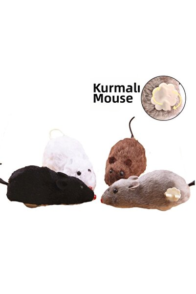 Seçkin Trend Wind-Up Mouse Cat Training Toy