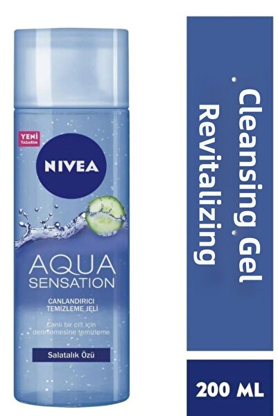 NIVEA جل تنظيف الوجه أكوا سينسيشن 200 مل