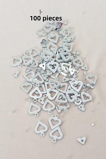 OEM Oya Evening Dress Bracelet Necklace Plexi Metallic Plastic Sequins Silver...