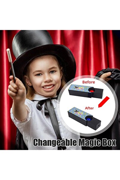 lowell home لعبة الكرة السحرية المتغيرة الألوان - صندوق عروض السحر