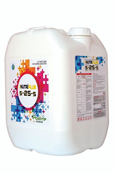 Pozitif Gübre Npnutrıplus 5-25-5 Çiçeklendirici Azotlu Fosforlu Potasyumlu N-...