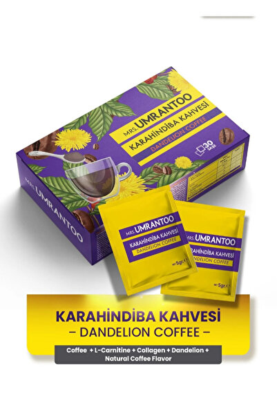 MRS. UMRANTOO Karahindiba Kahve 30 Saşe 2'li Paket