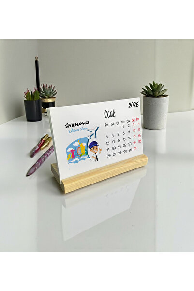 Hediyelen 2026 Календар для цивільних авіаторів