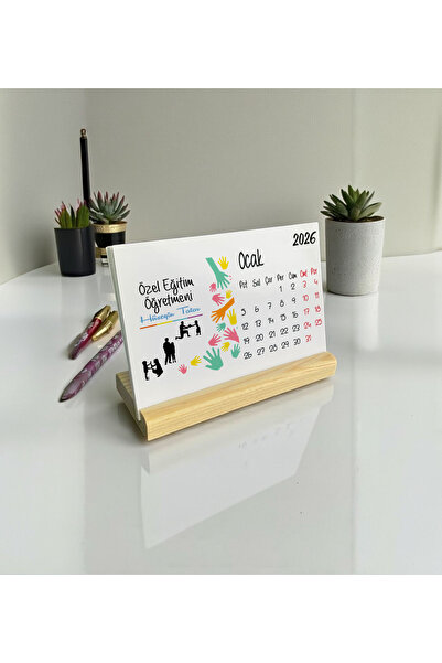 Hediyelen 2026 Настільний календар для вчителів спеціальної освіти