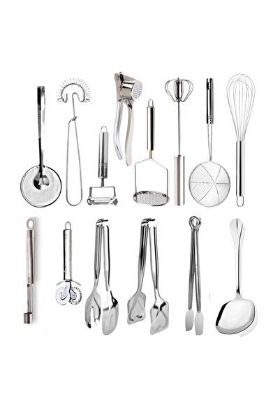 Assess Store 14 Adet Ekonomik Mutfak Hazırlık Gereçleri Süzgeç Rende Soyacak ...