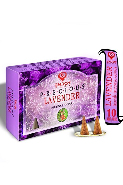 ENJOY SHOP Lavanta / Lavander Konik Tütsü Lavanta Kokulu 10 Adet Not : Geri A...