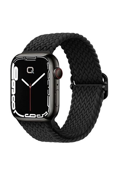 Quse Apple Watch 46mm/45mm/44mm & Series 1-3 42mm ile Uyumlu Ayarlanabilir Ör...