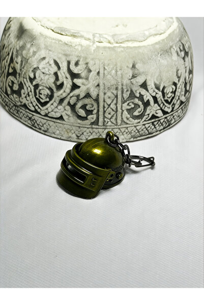 anahtarlık evreni Pubg 3. Level Helmet Metal Keychain |   Motorcycle Apparel,...