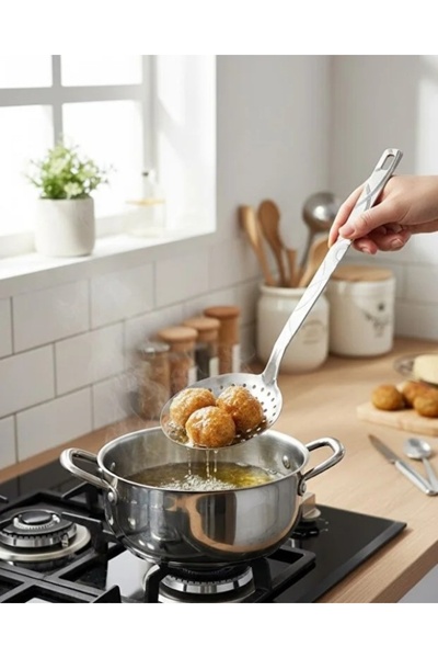 VESTA Concept 18/10 Stainless Steel Large Colander – Non-Tarnishing, Durable and Stylish Design - 35 cm