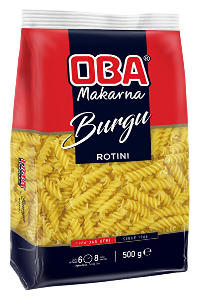 OBA Burgu Makarna 500 g | Standart Ev Paketi