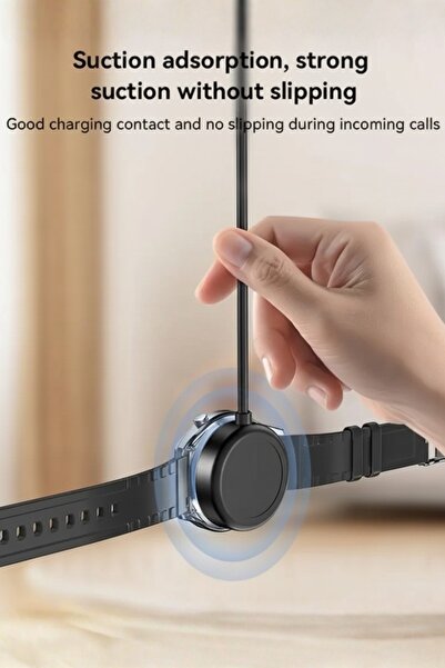 Yesido CA162 Watch Magnetic Wireless Charger Cable - Black