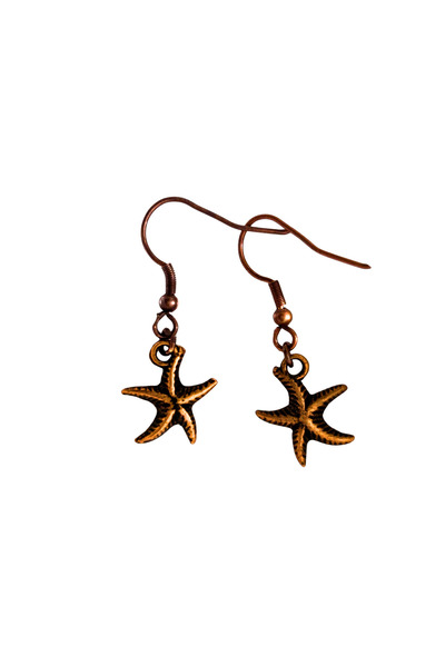 ayrestyle Women's Earrings |   Zamak Plated Starfish Pendant Authentic |   Bo...