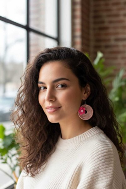 ihtiyactanAL Crochet Örgü Günlük Küpeler