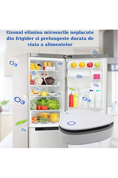 OEM Purificator de aer cu Ozon, ZENNIC, 3 W, 20 mg/h, pentru spatii cu suprafete intre 15-30 mp, ALB