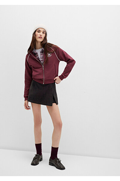 Mavi Samtbrauner Shortsrock 1410234-90892