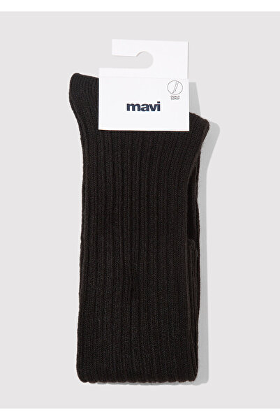 Mavi Knielange schwarze Stiefelsocken 1913548-900