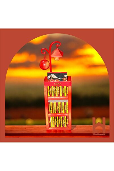 Hediye Kasabası MASAÜSTÜ DEKORATİF MİNİ KÜTÜPHANE VE GECE LAMBASI - HAGİ'NİN ...