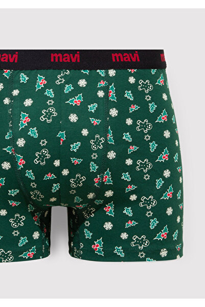 Mavi Πρωτοχρονιάτικο θέμα Πράσινο με τύπωμα Boxer 0911251-71871