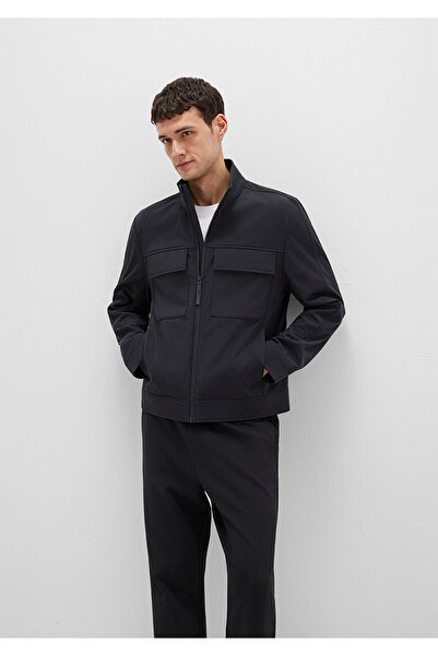 Mavi Schwarze Jacke mit Taschendetail, reguläre Passform / normaler Schnitt 0110646-71379