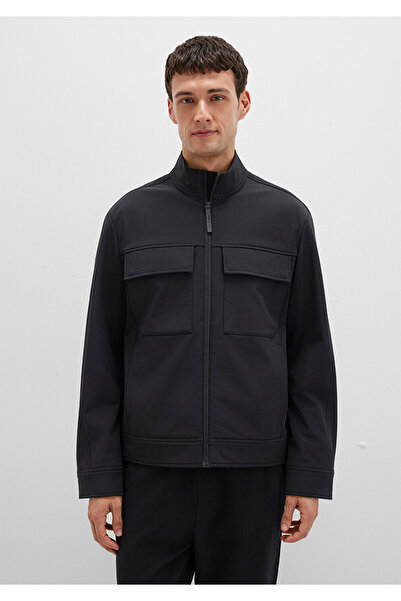 Mavi Schwarze Jacke mit Taschendetail, reguläre Passform / normaler Schnitt 0110646-71379