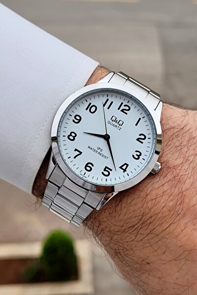 Q&Q Silver Renk 24 Ay Garantili 40 mm Erkek Kol Saati