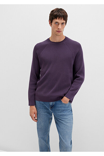 Mavi Crew Neck Purple Sweater Regular Fit / Regular Cut 0710307-70688