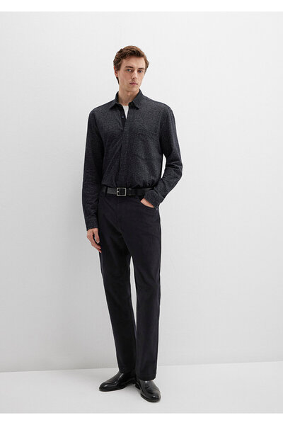 Mavi Μαύρο Βελούδινο Παντελόνι 0010509-900