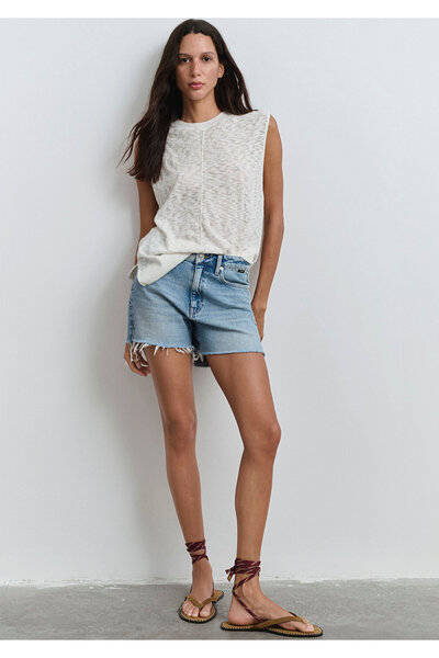 Mavi Heidi 90S Vintage Light Blue Jean Shorts 1410057-89743