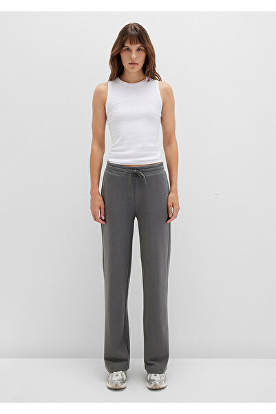 Mavi Φαρδιά πόδια γκρι βασικό παντελόνι 1011057-70096