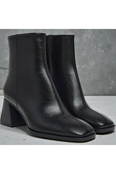 runa shoes χοντρό τακούνι γυαλιστερό λουστρίνι μπότες με τακούνι