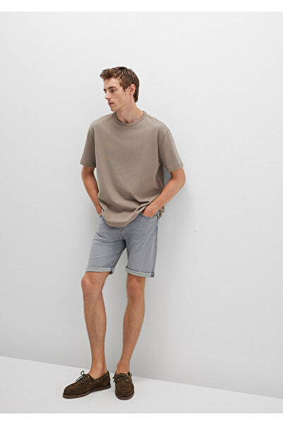 Mavi Brian 90lar Hellgraue Jeansshorts 0418489820